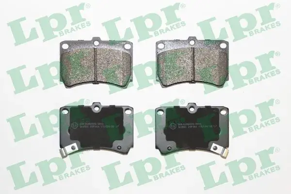 Передні тормозні (гальмівні) колодки LPR 05P366 (фото 1)