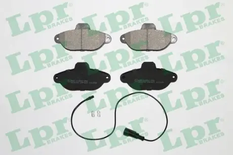 Тормозные колодки LPR 05P462 Фиат Пунто 2
