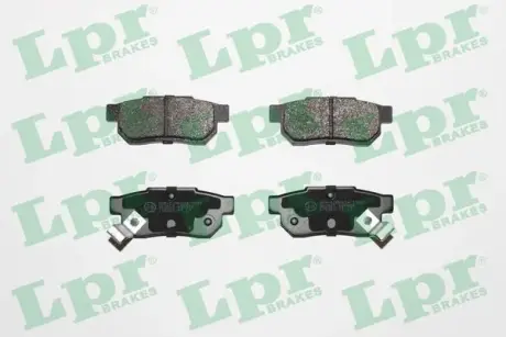 Тормозні (гальмівні) колодки LPR 05P506