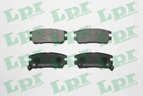 Тормозные колодки LPR 05P518