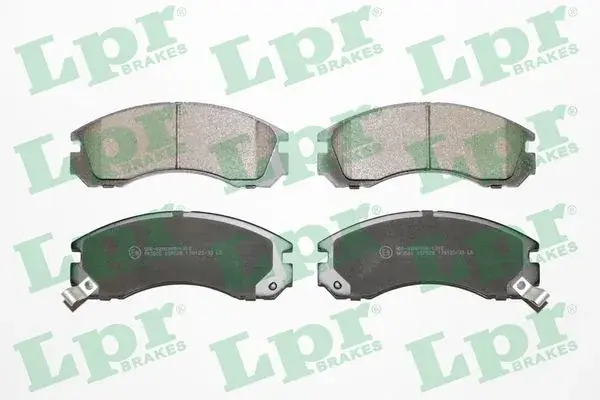 Передні тормозні (гальмівні) колодки LPR 05P578 (фото 1)