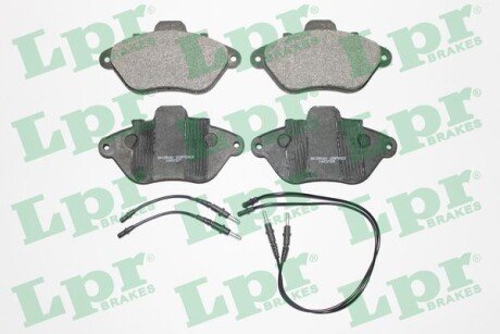 Тормозні (гальмівні) колодки lpr 05P583 на Пежо 605