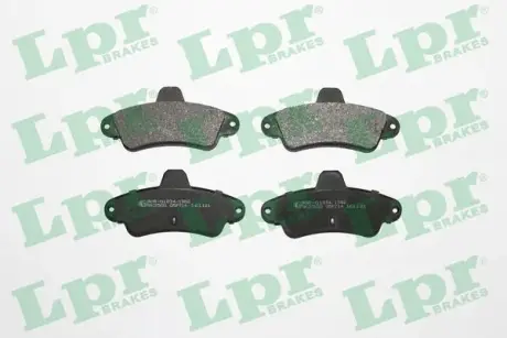 Тормозні (гальмівні) колодки LPR 05P714