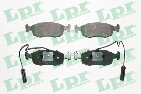 Тормозные колодки LPR 05P755