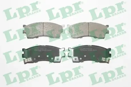 Тормозні (гальмівні) колодки LPR 05P809