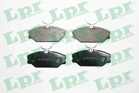Тормозні (гальмівні) колодки LPR 05P816