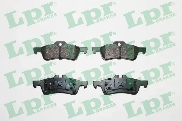 Тормозні (гальмівні) колодки LPR 05P861 (фото 1)