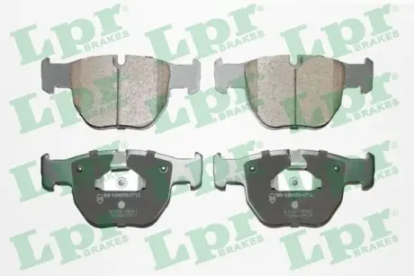 Тормозні (гальмівні) колодки LPR 05P909