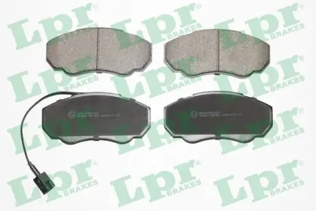Передні тормозні (гальмівні) колодки LPR 05P966