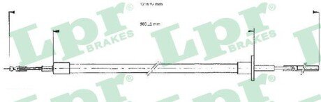 Трос зчеплення lpr C0052C на Iveco Daily 3