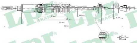 Трос зчеплення lpr C0242C