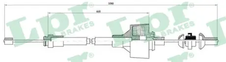 Тросик сцепления LPR C0480C