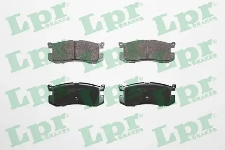 Задние тормозные колодки LPR 05P037