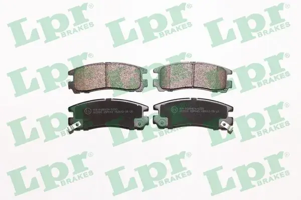 Задние тормозные колодки LPR 05P043