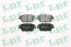 Задние тормозные колодки LPR 05P044