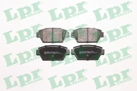 Задние тормозные колодки LPR 05P044