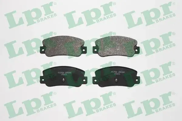 Задні тормозні (гальмівні) колодки LPR 05P095 (фото 1)