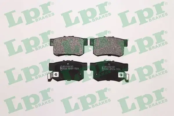 Задні тормозні (гальмівні) колодки LPR 05P1014 (фото 1)