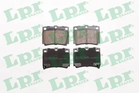 Задние тормозные колодки LPR 05P1029