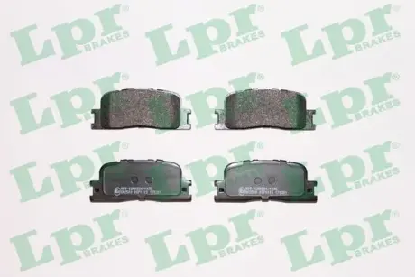 Задні тормозні (гальмівні) колодки LPR 05P1115