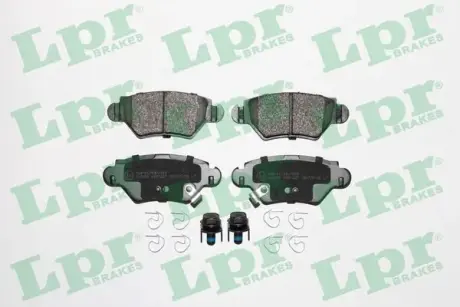 Задні тормозні (гальмівні) колодки LPR 05P1227