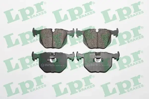 Задні тормозні (гальмівні) колодки LPR 05P1231 (фото 1)