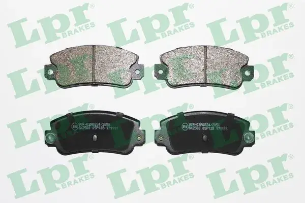 Задние тормозные колодки LPR 05P128