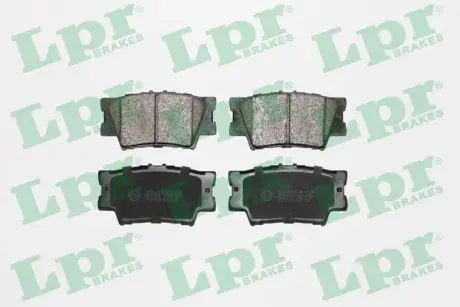 Задние тормозные колодки LPR 05P1281 Тойота Рав-4