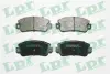 Задние тормозные колодки LPR 05P128
