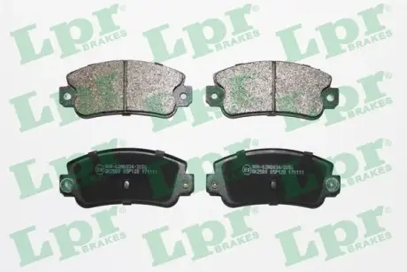 Задние тормозные колодки LPR 05P128