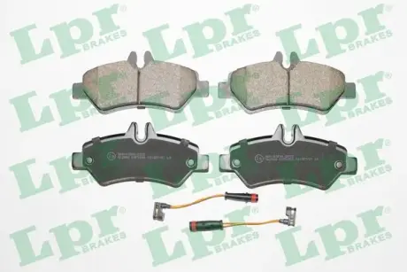 Задние тормозные колодки LPR 05P1293 Фольксваген Крафтер