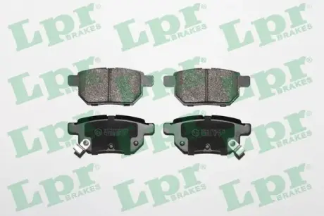 Задние тормозные колодки LPR 05P1312 Тойота Королла е150