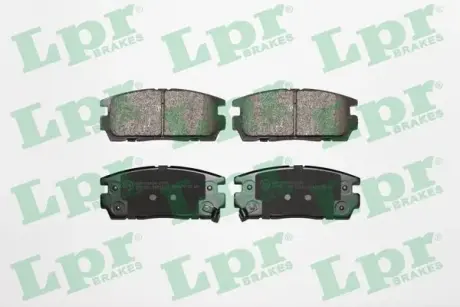 Задні тормозні (гальмівні) колодки LPR 05P1323 Chevrolet Captiva c140