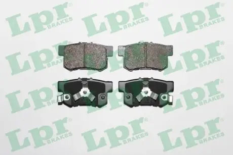 Задні тормозні (гальмівні) колодки LPR 05P1404