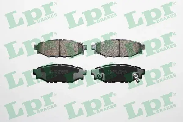 Задние тормозные колодки LPR 05P1408