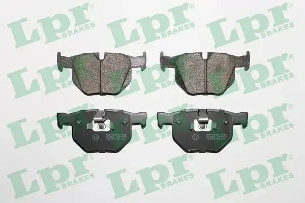 Задні тормозні (гальмівні) колодки LPR 05P1472 (фото 1)