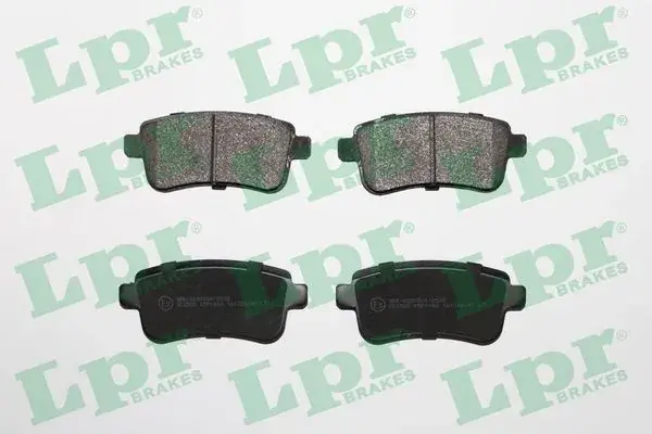 Задние тормозные колодки LPR 05P1484