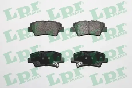 Задні тормозні (гальмівні) колодки LPR 05P1558