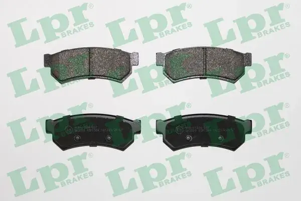 Задні тормозні (гальмівні) колодки LPR 05P1564 (фото 1)