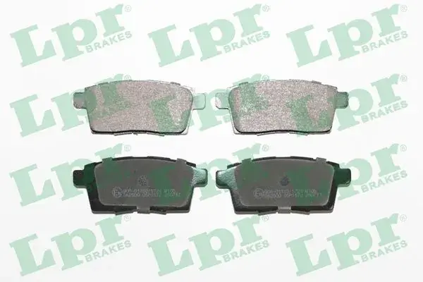 Задние тормозные колодки LPR 05P1572