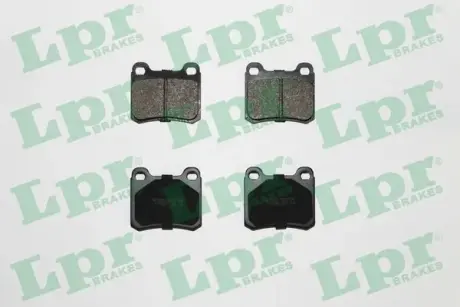 Задние тормозные колодки LPR 05P158