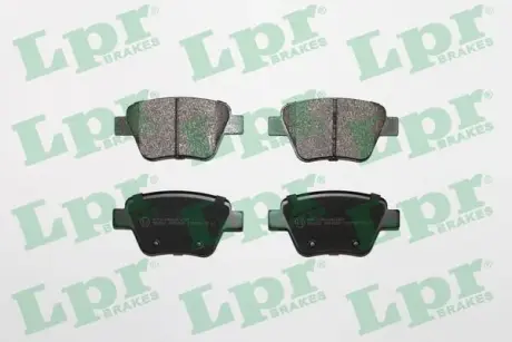 Задні тормозні (гальмівні) колодки LPR 05P1608