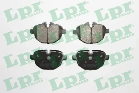 Задні тормозні (гальмівні) колодки LPR 05P1618 Бмв 7 серии