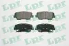Задние тормозные колодки LPR 05P1625
