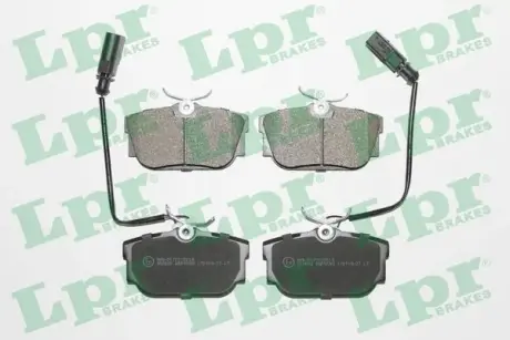 Задні тормозні (гальмівні) колодки LPR 05P1699