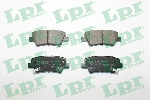 Задні тормозні (гальмівні) колодки LPR 05P1710 (фото 1)