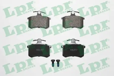 Задні тормозні (гальмівні) колодки LPR 05P215 Фиат Крома 154