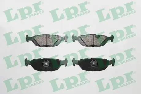 Задні тормозні (гальмівні) колодки LPR 05P238