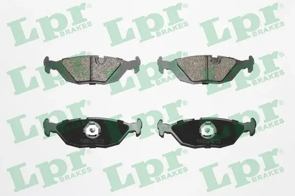 Задні тормозні (гальмівні) колодки LPR 05P306 (фото 1)