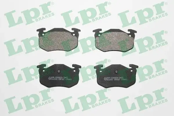 Задние тормозные колодки LPR 05P307